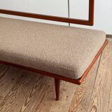 Daybed danois Minerva Series par Peter Hvidt, Mid Century, années 1950