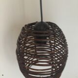 Rattan hanging lamp