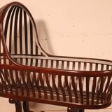Curved Mahogany Cradle - 19th Century
