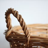 Set of 2 rattan baskets