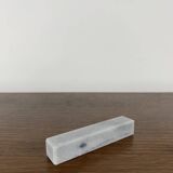 Lot de 8 portes-couteaux en marbre blanc