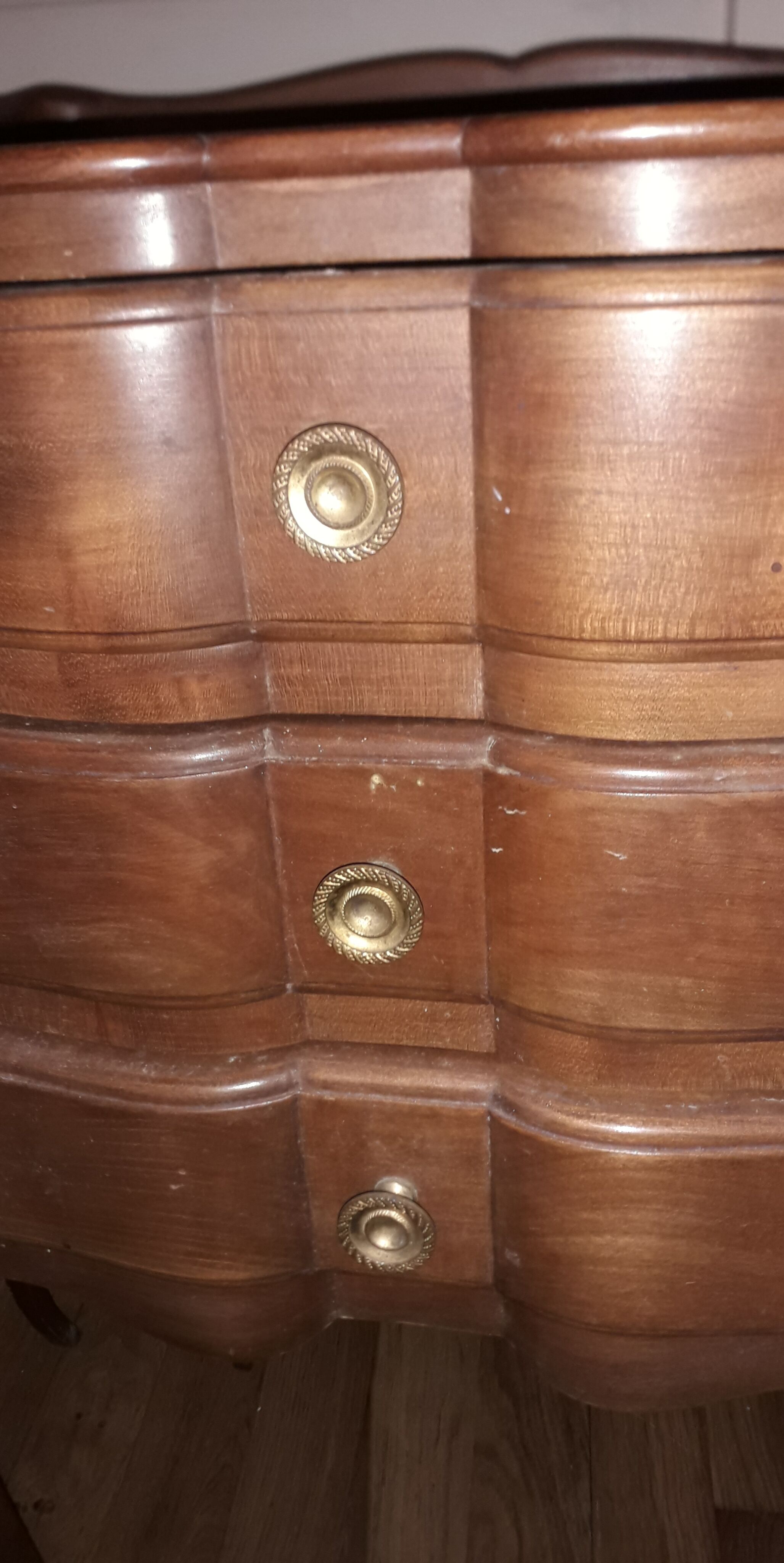 Louis XV style bedsides