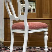 Set of 6 English Victorian style mahogany chairs.
