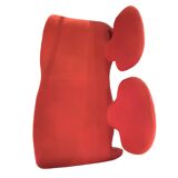 SOFA "DJINN" BY OLIVIER MOURGUE EDITION AIRBORNE - ORANGE-RED