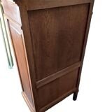 walnut music cabinet, filing cabinet