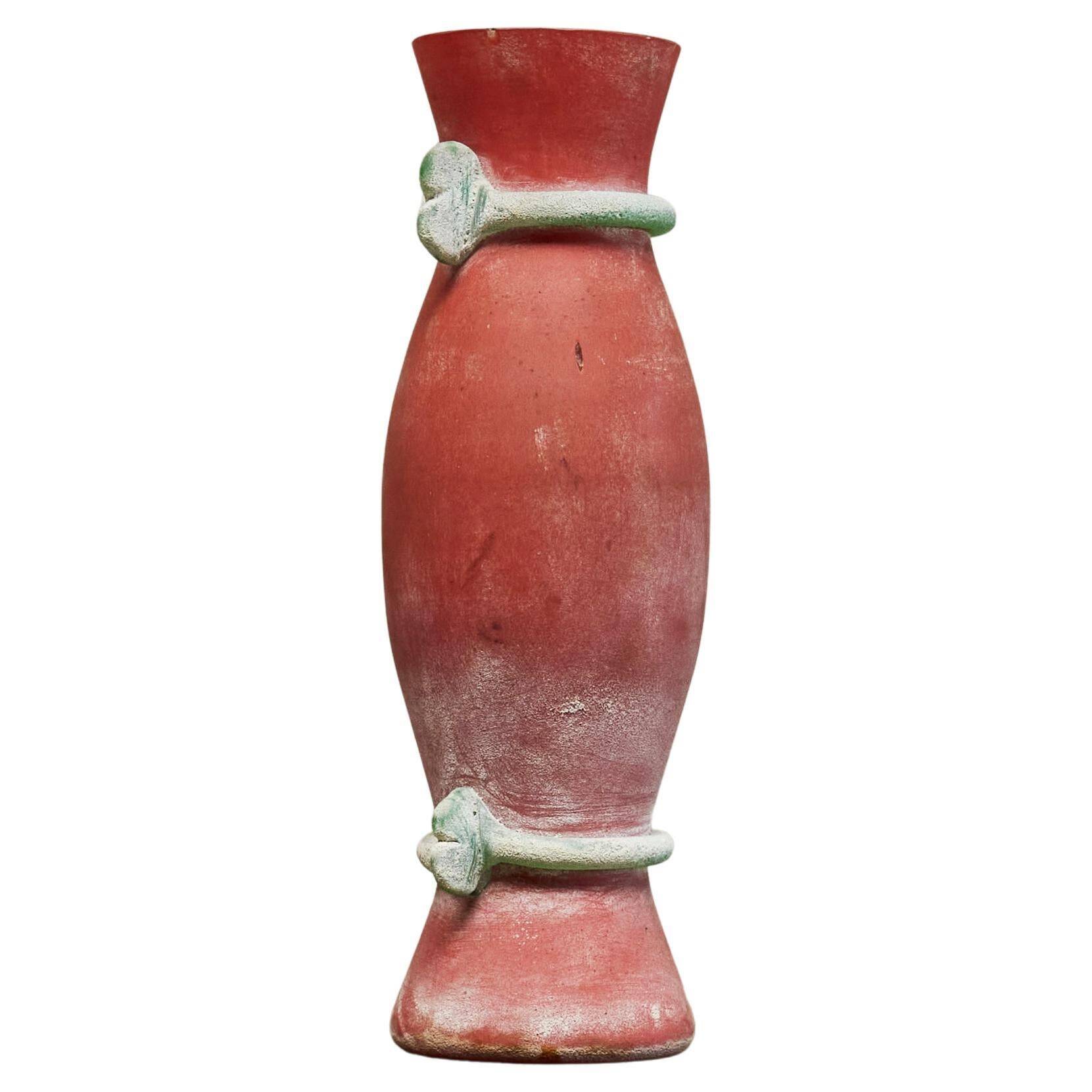 Vase Cenedese Murano attribué Scavo, années 1960
