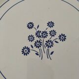 Large round dish K & G Lunéville model Martine