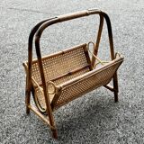 Rattan and canning magazine holders