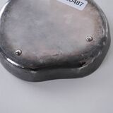 Metal platter, Italian design, 1960s, manufactured by Silea