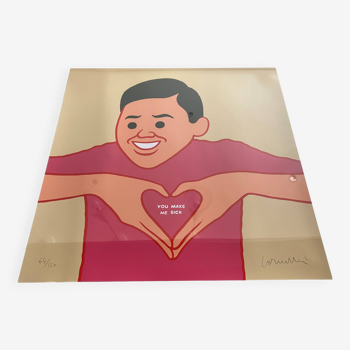 You Make Me Sick Joan Cornella – Fine art print edition 150, 2019