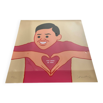 You Make Me Sick Joan Cornella – Fine art print edition 150, 2019