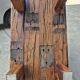 150 cm vintage solid oak rustic brutalist wabi sabi beam coffee table