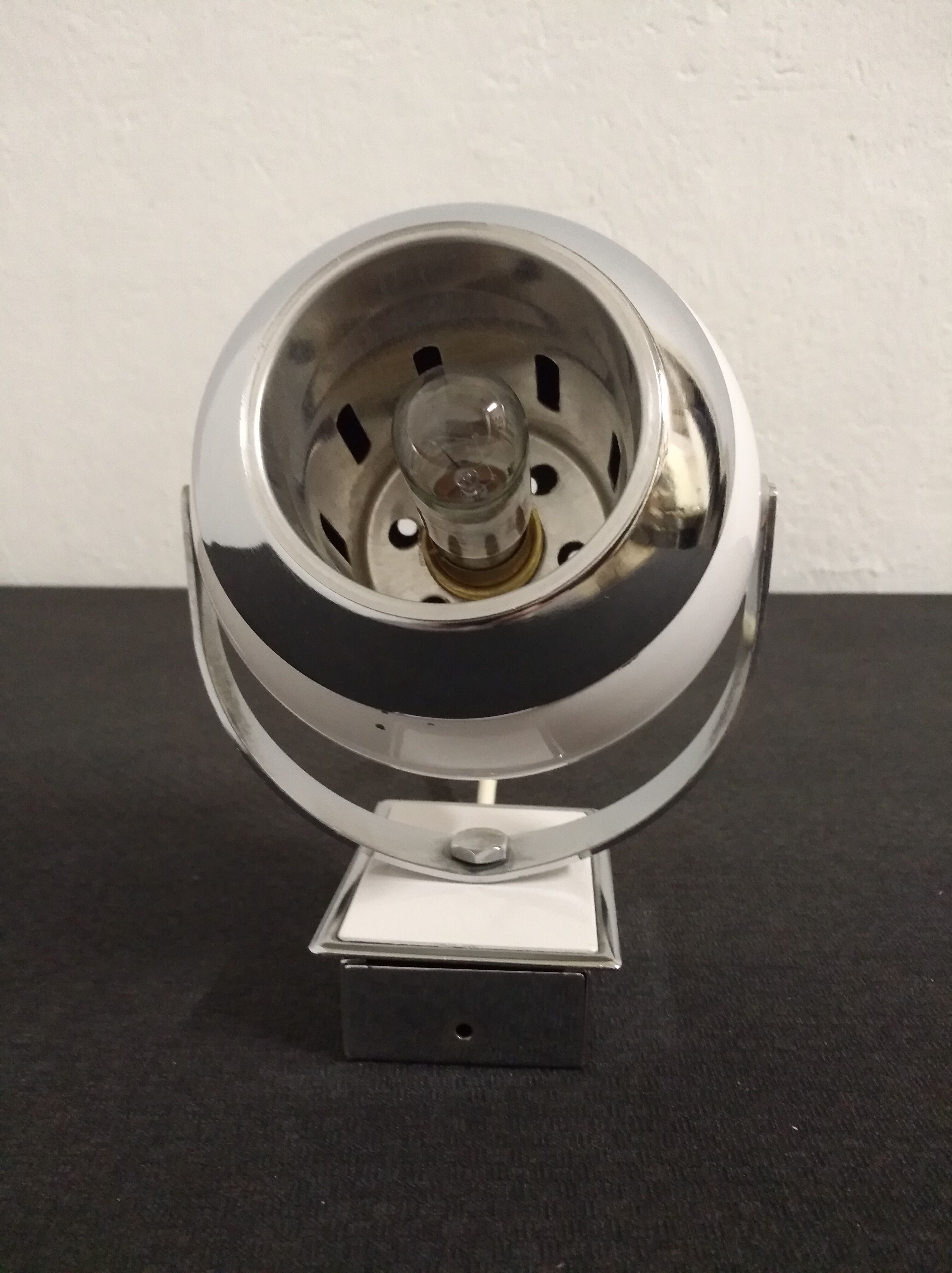 Spot eye ball sconce, 60/70s