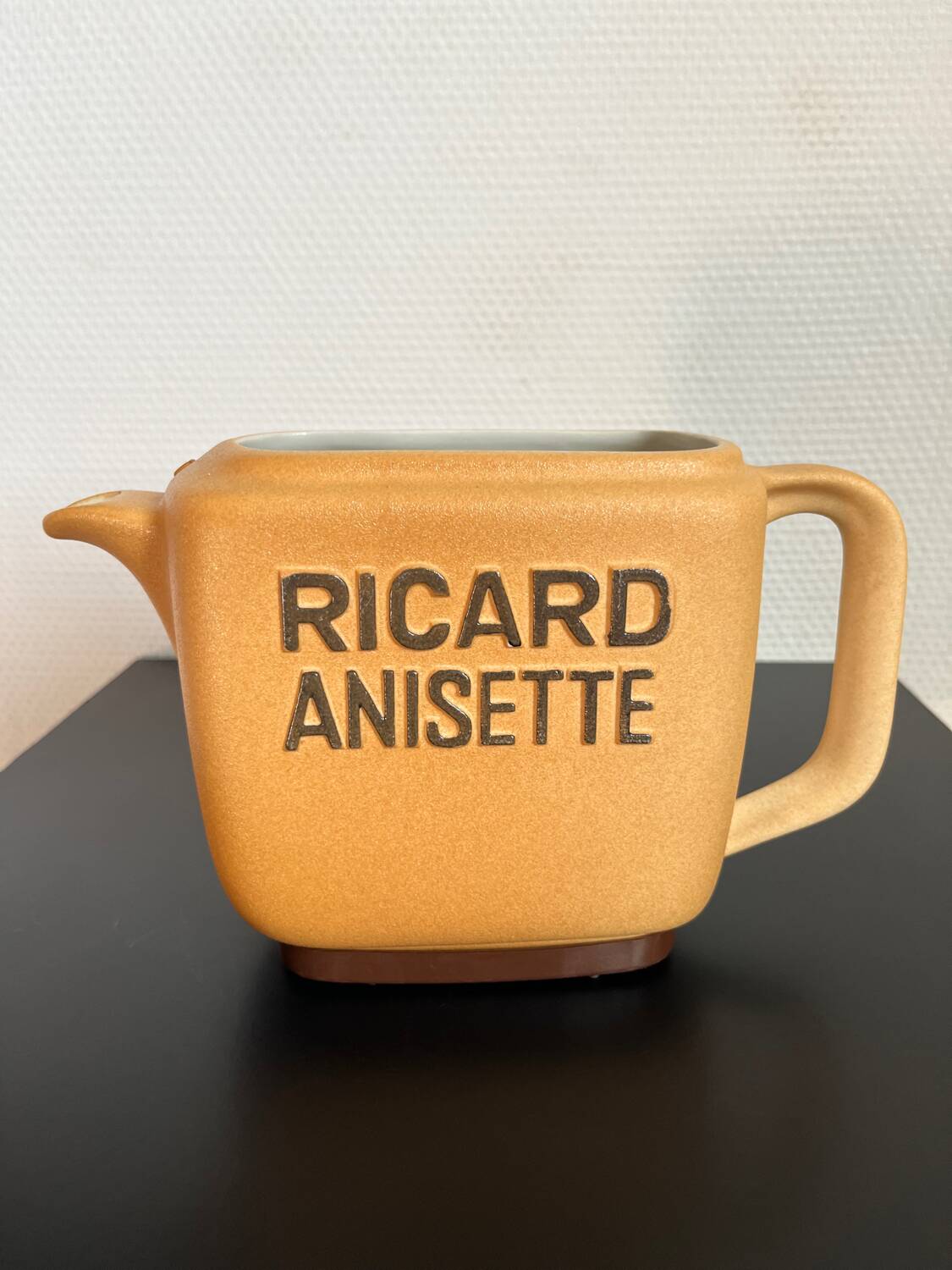 Lot Ricard carafe en céramique et 4 verres ballon série limitée