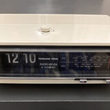 Radio reveil vintage a déroulement Continental Edison 1973