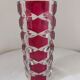 Glass art deco vase