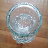 Italian transparent bubble carafe