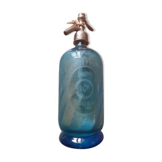 Glass siphon bottle