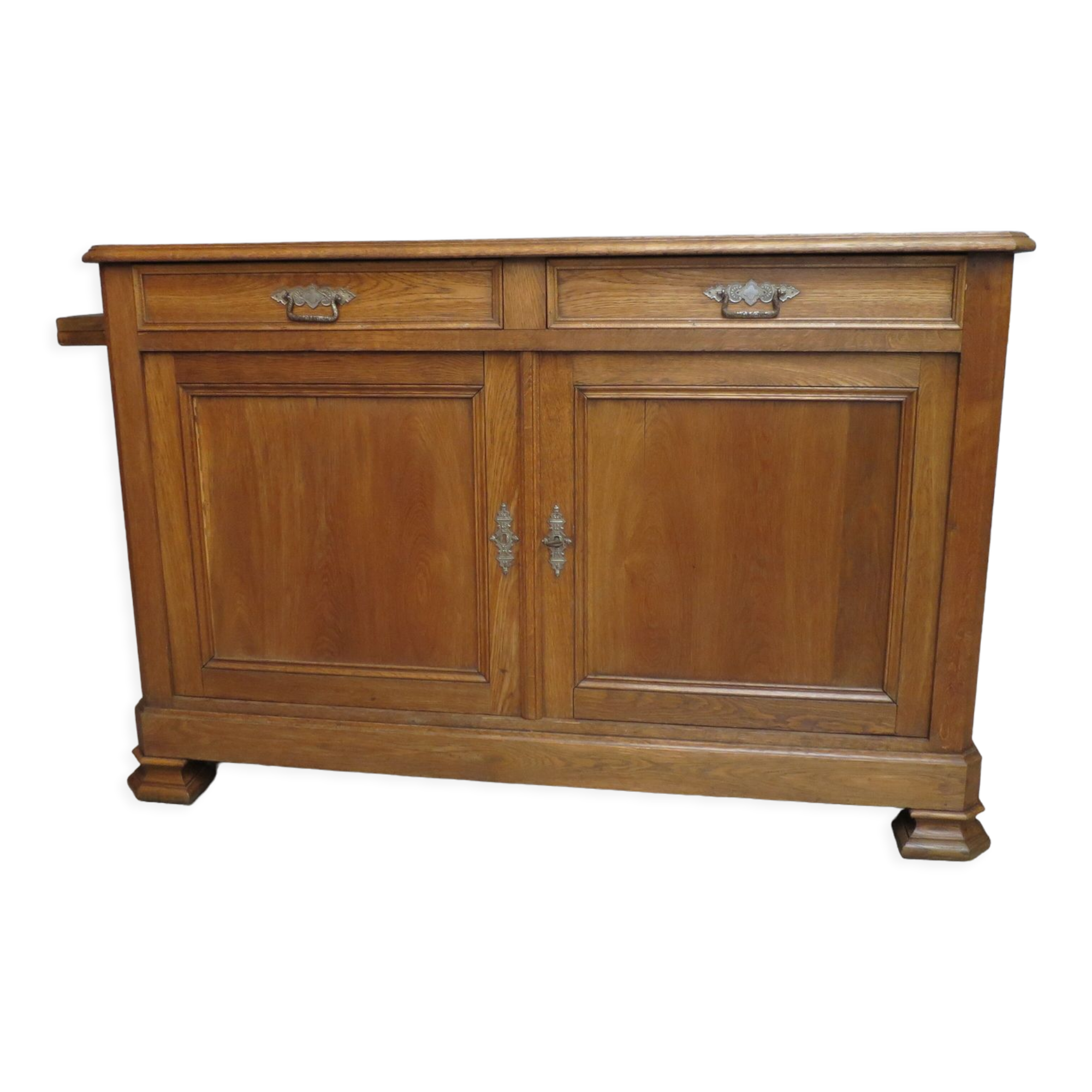Vintage solid oak buffet