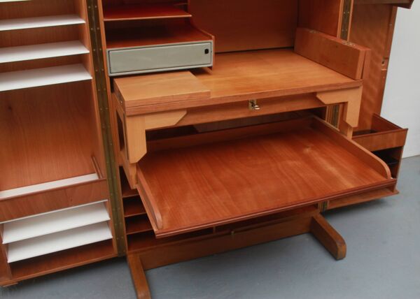 Armoire, secrétaire Magic Box Mummenthaler, années 1950