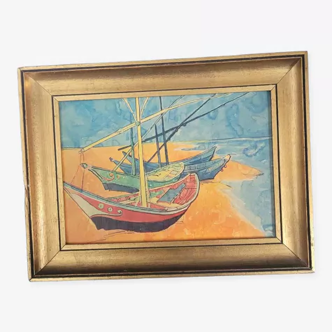 Vintage painting