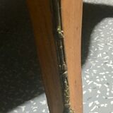 Curved commodus, tomb, Louis XV style, in marquetry, 3 drawers