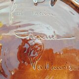 Magnificent "Soleil" dish Louis Giraud / Vallauris / Vintage
