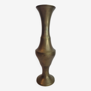 Soliflore or small brass vase