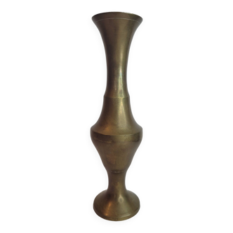 Soliflore or small brass vase