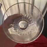 Set of 6 daum crest crest long drink orangeade glasses