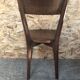 Série de 6 chaises bistrot scandinave bois vintage