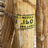 Rattan and Bamboo Folding Armchairs Valencia Spain 60'S