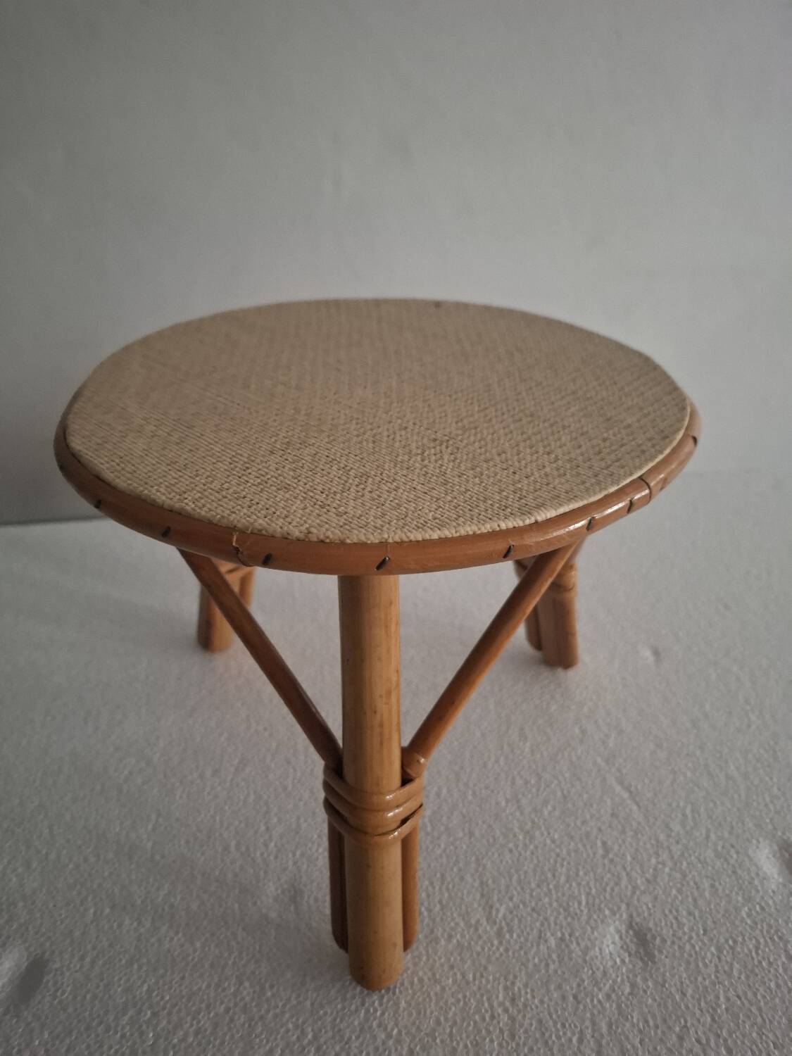 Small bamboo table