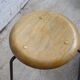 Ensemble de 3, tabouret à trois pieds Dot Arne Jacobsen par Fritz Hansen, années 1960.