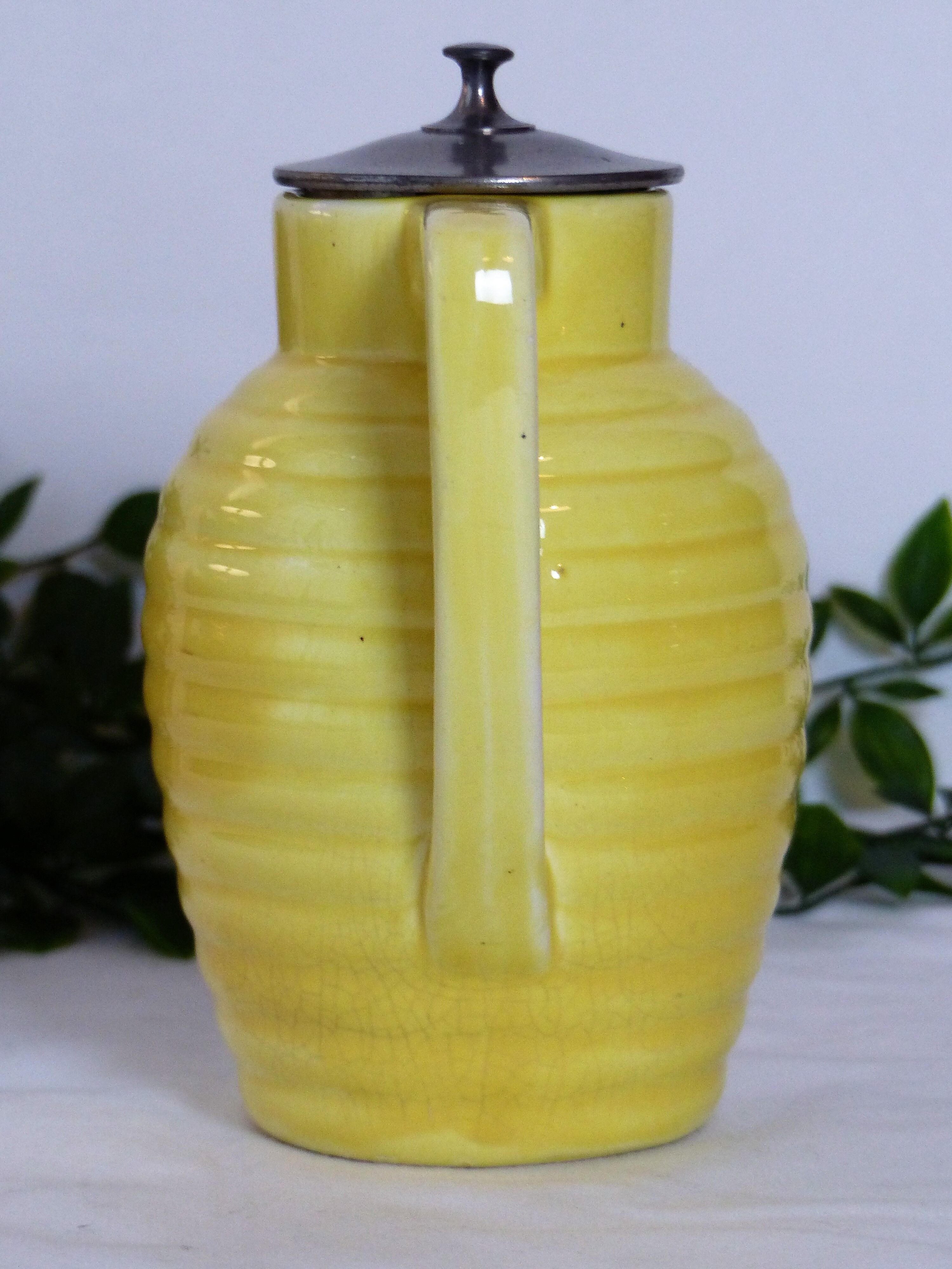 Vintage earthenware pitcher