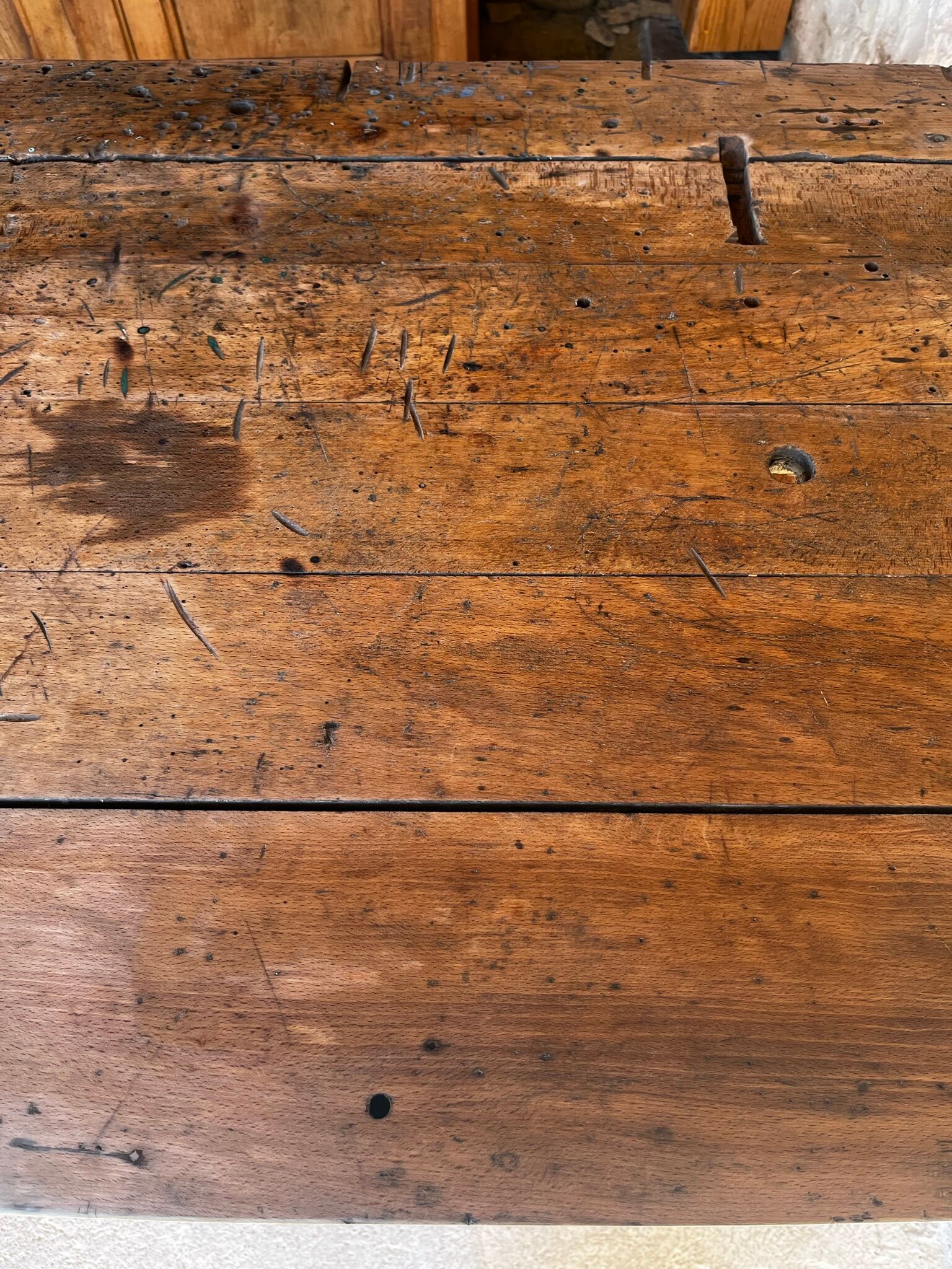 Old kitchen island/central workbench