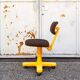 Vintage swivel chair 45 by Ettore Sottsass for Olivetti Synthesis, 1960s.