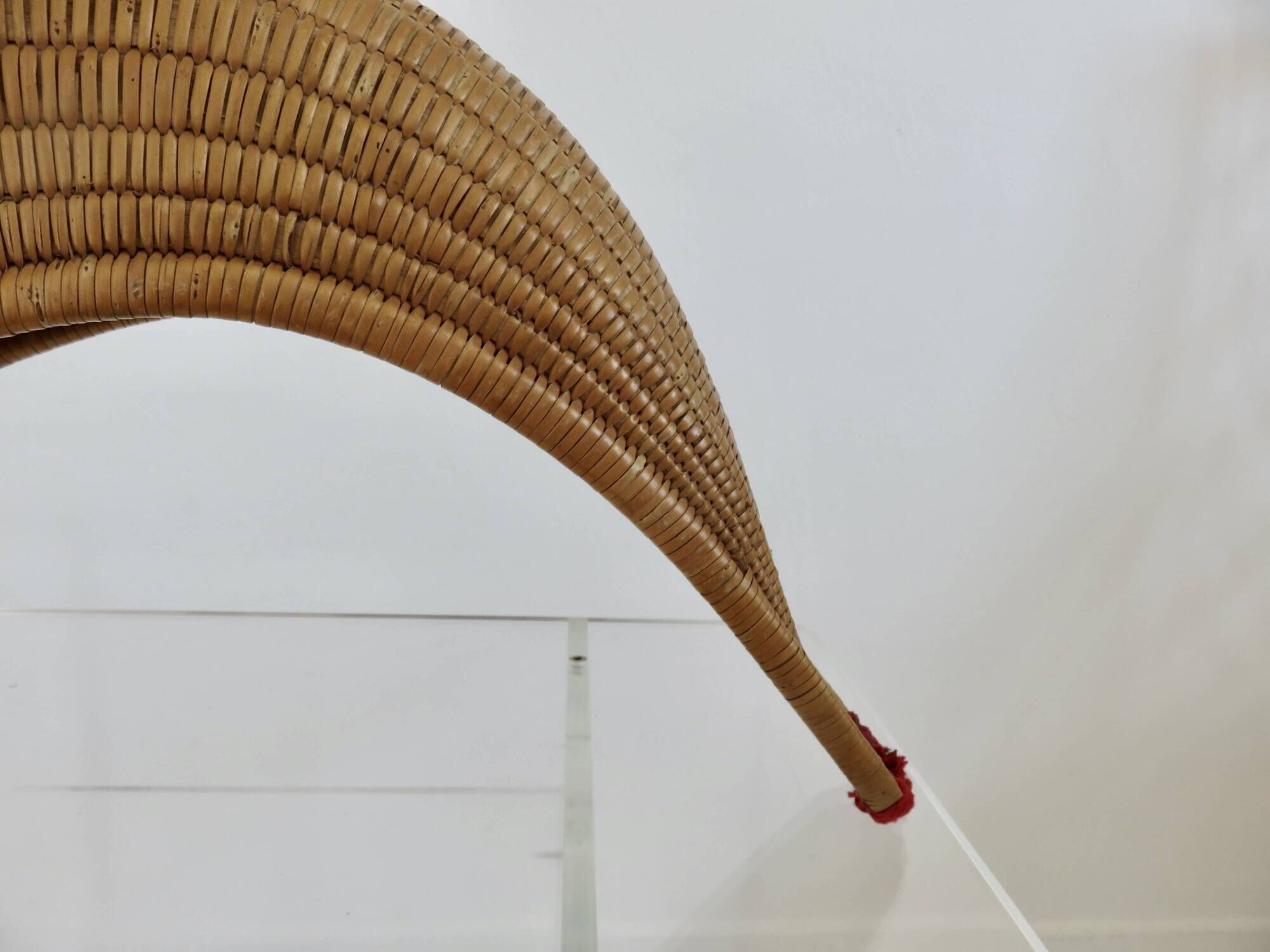 Old chistera, large glove, 64cm, Basque Country, jai alai, cesta punta