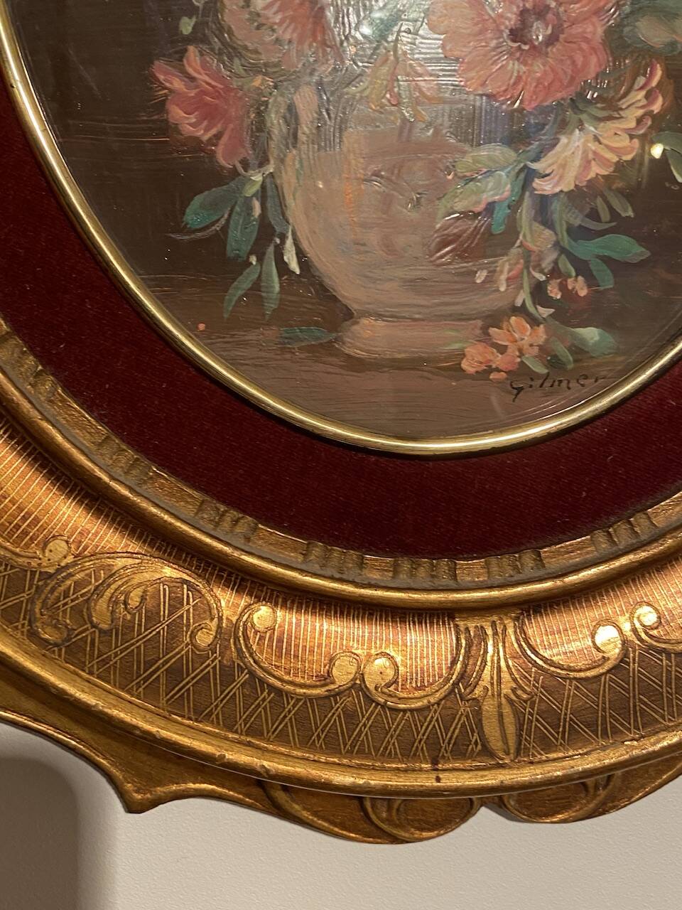 Still life with a bouquet of wild flowers, 20th century, signed