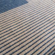 Tapis Vintage Dhurri Indien en Coton (141cm x 193cm), Années 1970, Élégance