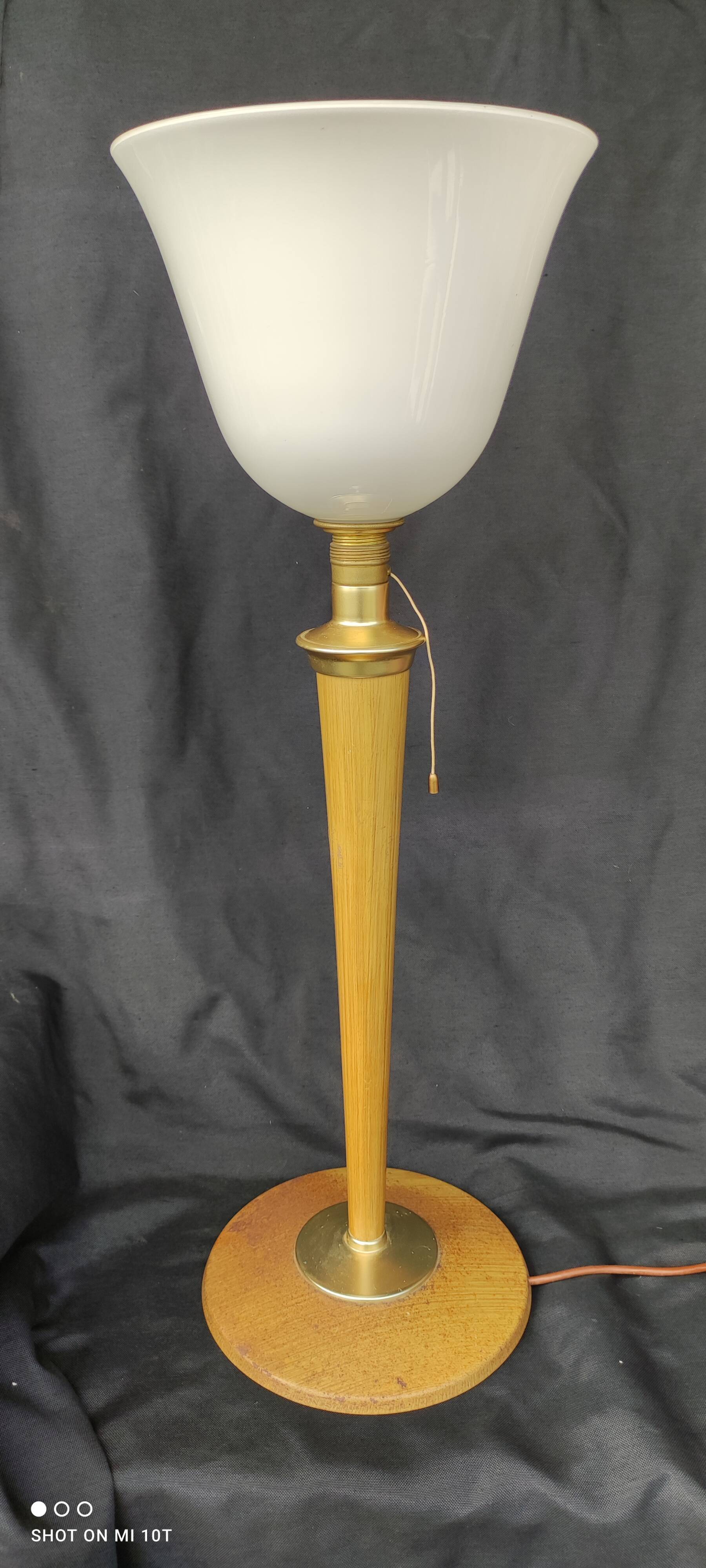 Large lamp to lay Mazda Lita/art deco