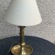 Table lamp, base old copper cellar rat candle holder