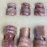 Marble and onyx chess set