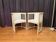 Pair of armchairs designed by Josef Hoffmann for Cabaret Fledermaus, Austria