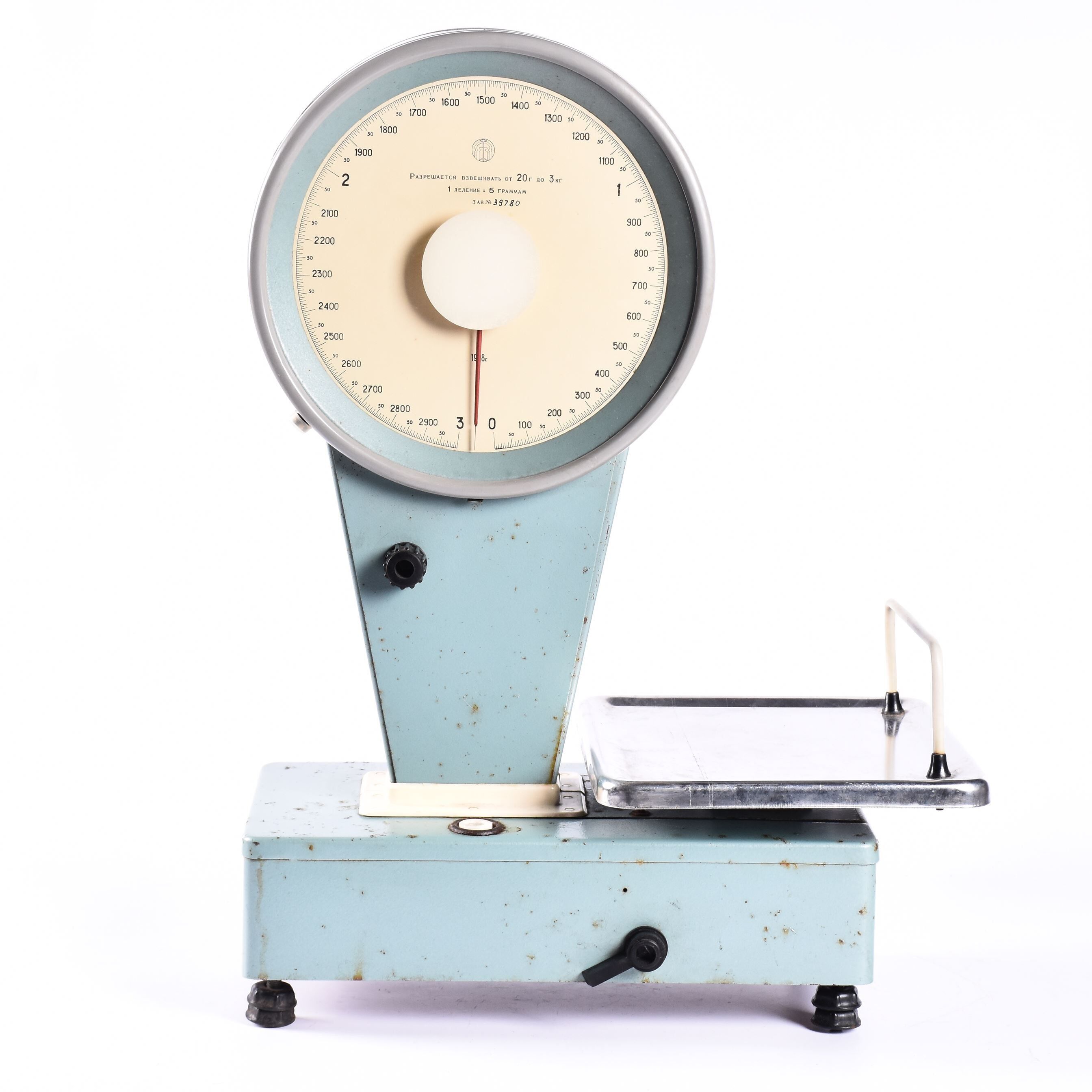 Old kitchen scale