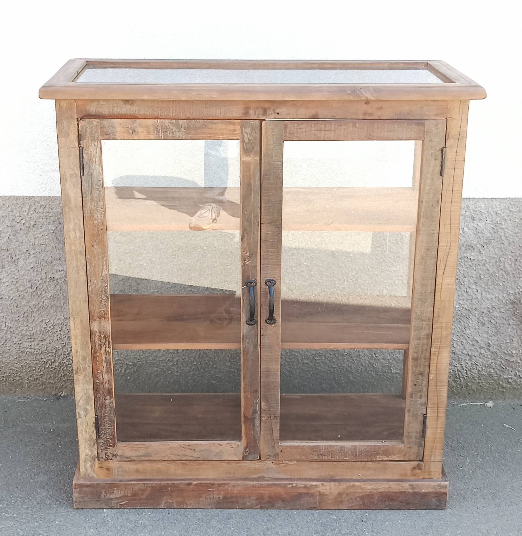 Wooden showcase