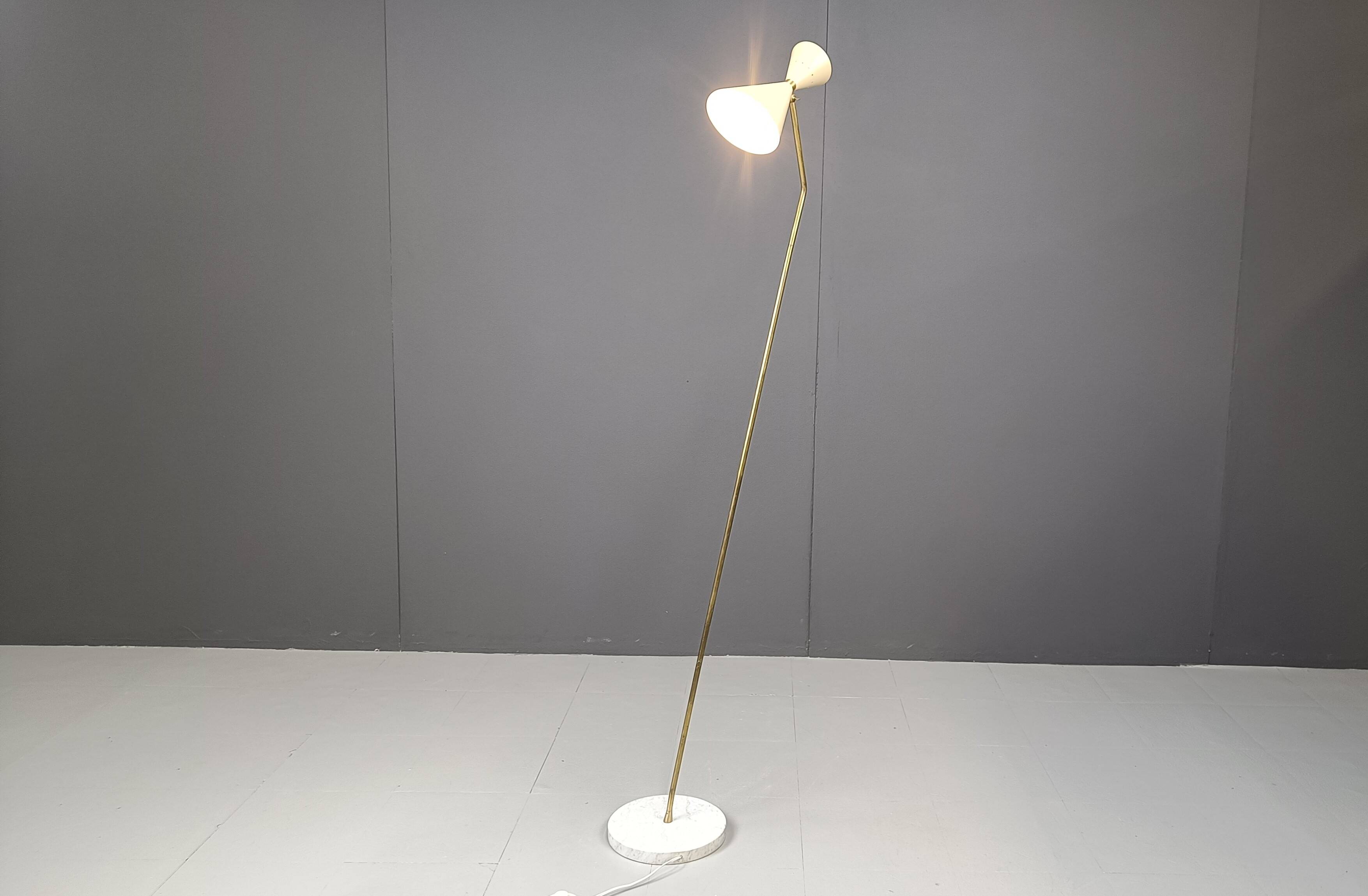 Vintage diabolo floor lamp, 1960s