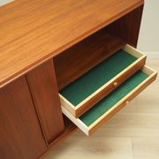Enfilade en teck, design danois, années 1960, designer : E.W. Bach