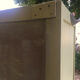 Armoire parisienne jaune en bois