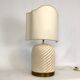Ceramic and Brass Table Lamp by Tommaso Barbi, 1970s